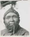 Image of Boy of Nugatsiak with hood drawn tightly around face